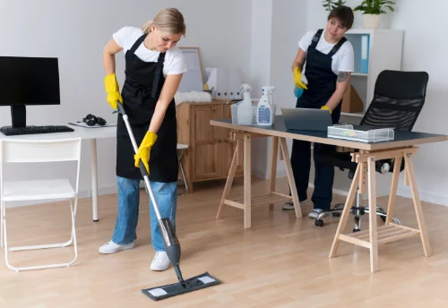 Nettoyage de bureau professionnel à Châteauvert
